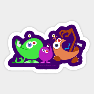 Don't monster yourself! Sticker